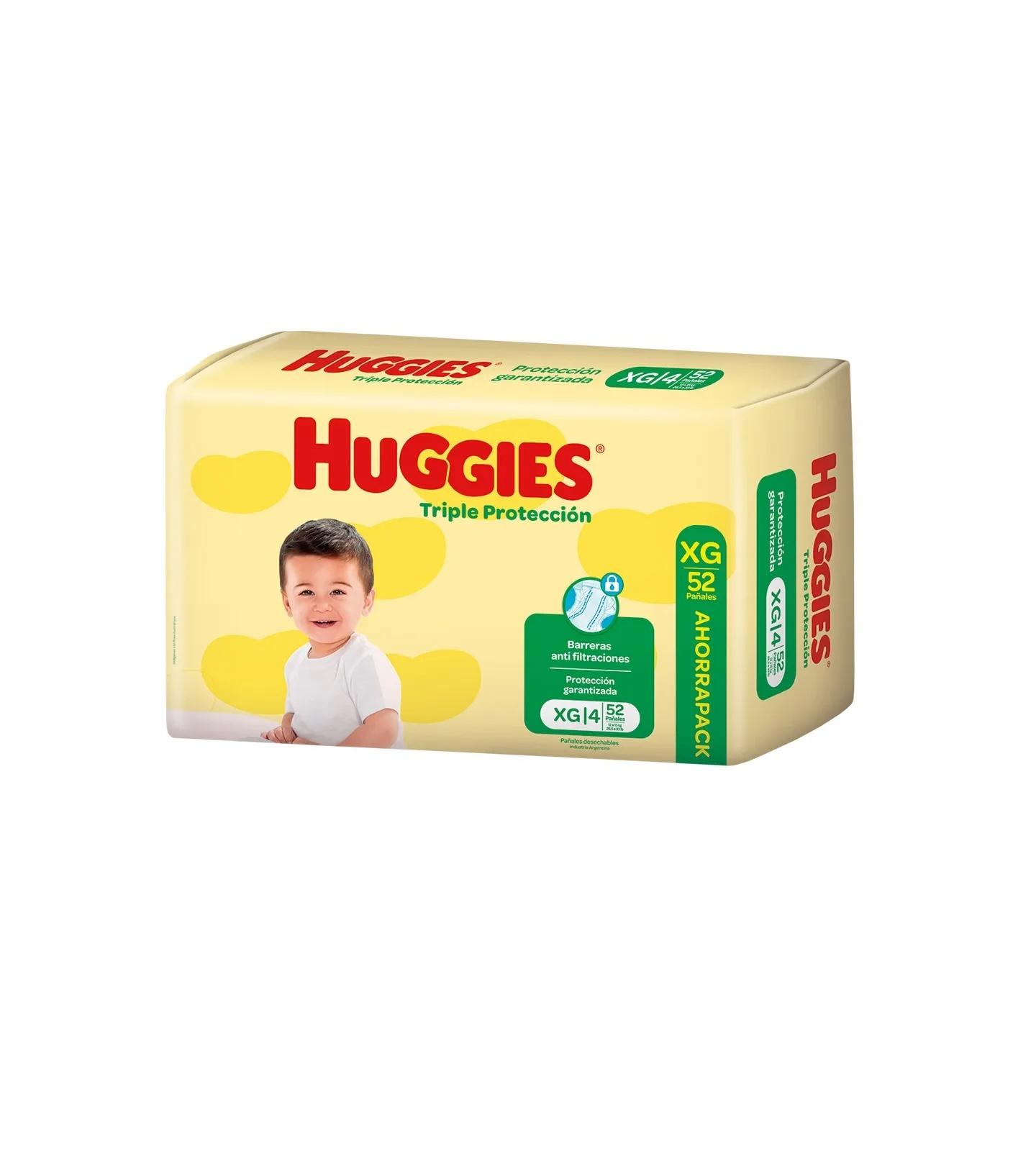 HUGGIES CLASSIC TRIPLE PROTECCION HIGH
