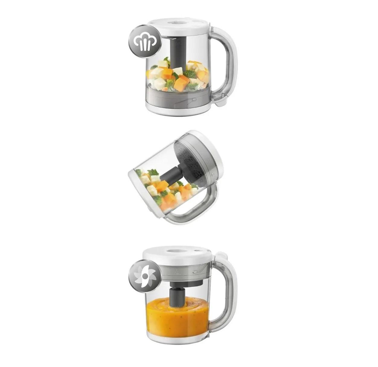 VAPORERA AVENT ROBOT 4 EN 1