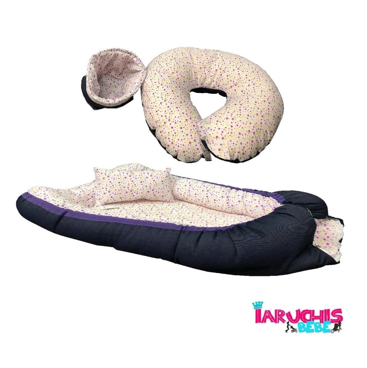 NIDITO CONTENEDOR CON CANASTITO Y ALMOHADON DE LACTANCIA