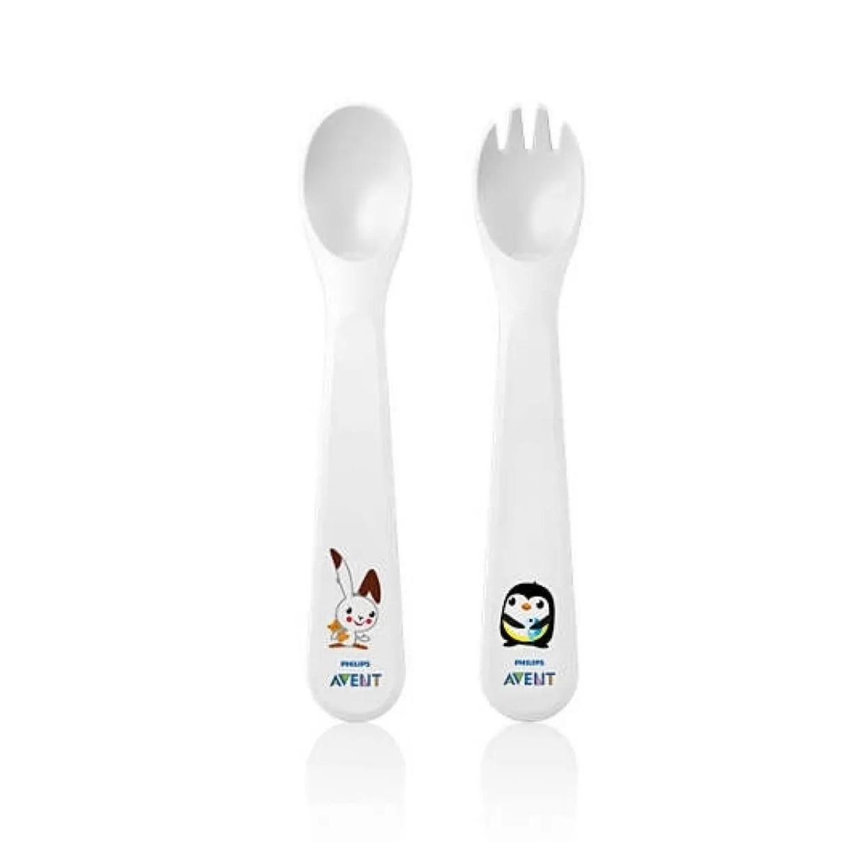 SET CUBIERTOS AVENT +12M