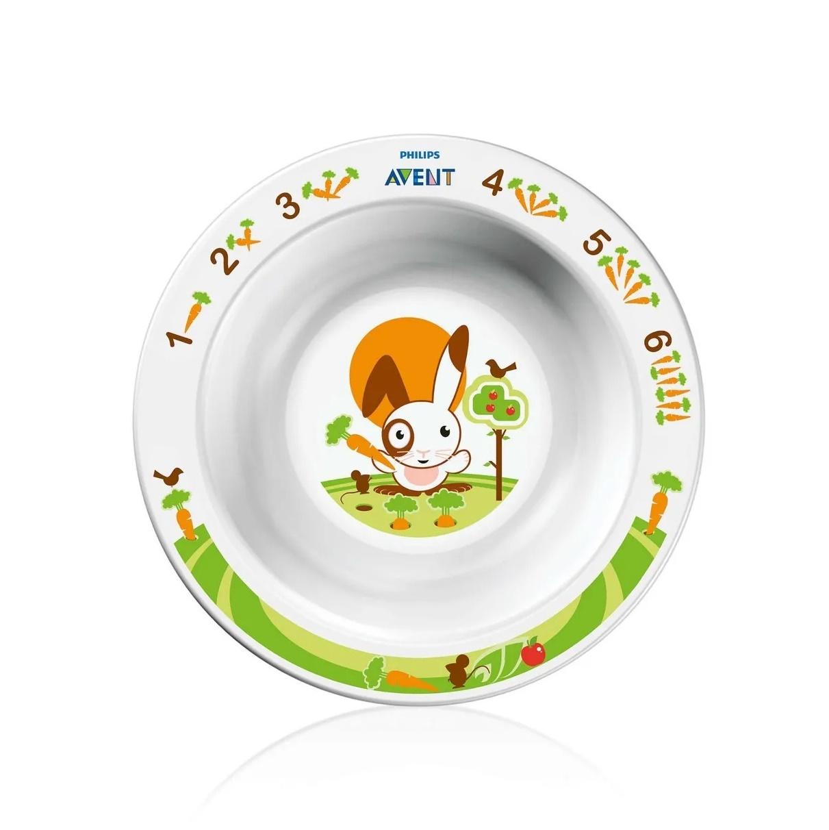 PLATO CHICO HONDO ANTIDESLIZANTE AVENT +6M