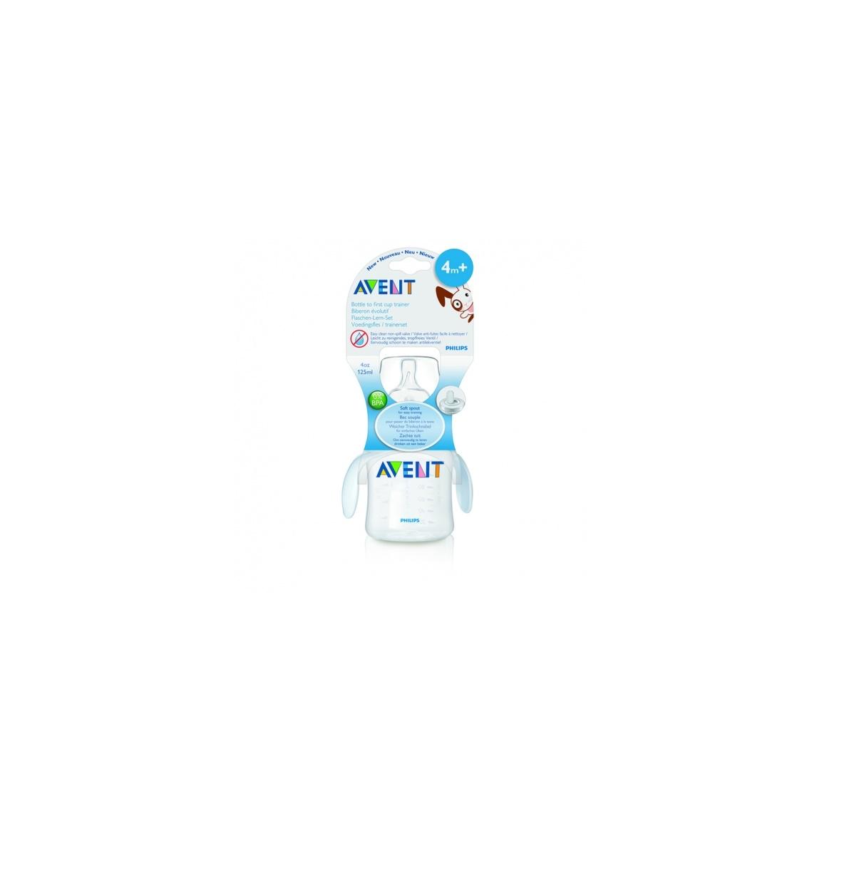 MAMADERA AVENT VASO TRANSICION 125ML +4M