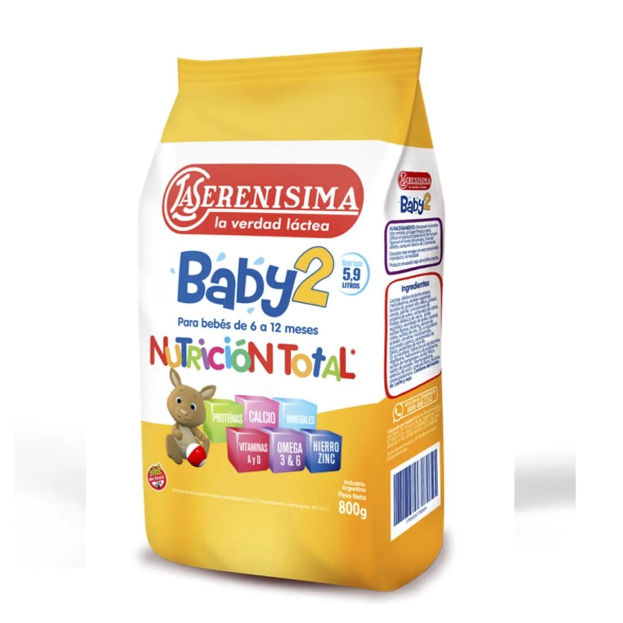 LA SERENISIMA BABY 2 POUCH x800G