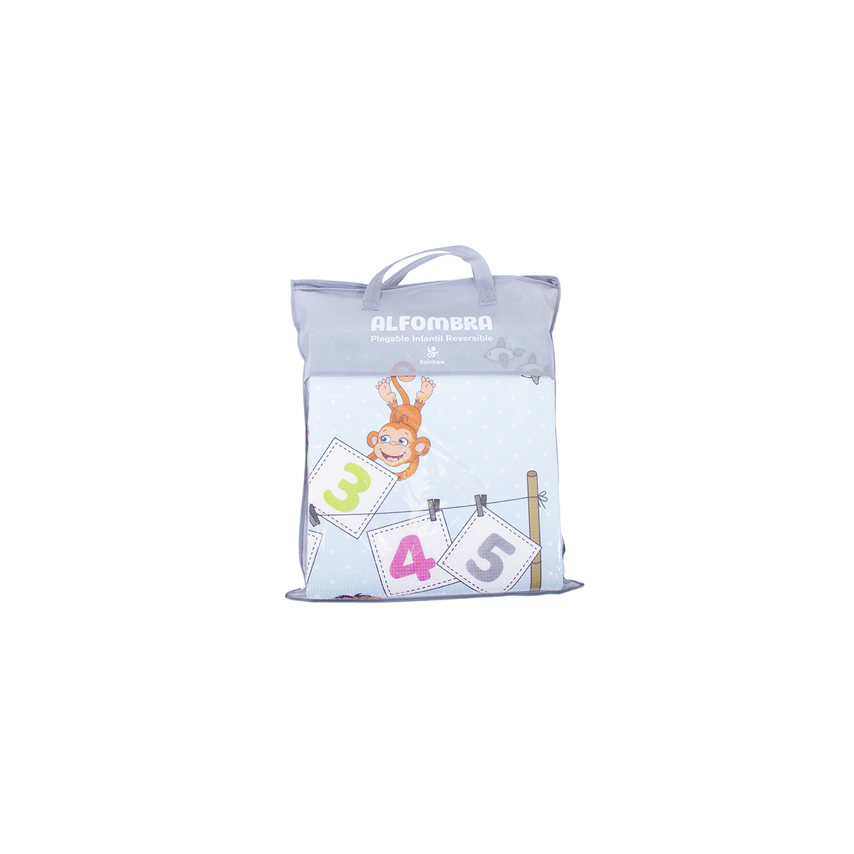 ALFOMBRA PLEGABLE RAINBOW REVERSIBLE