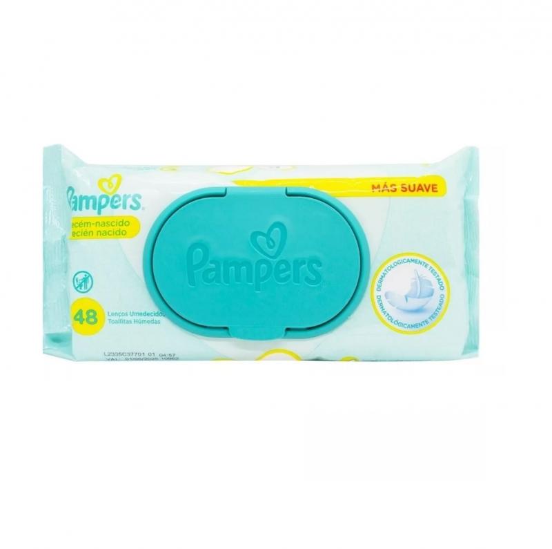 TOALLITAS HUMEDAS PAMPERS RECIEN NACIDO X48U