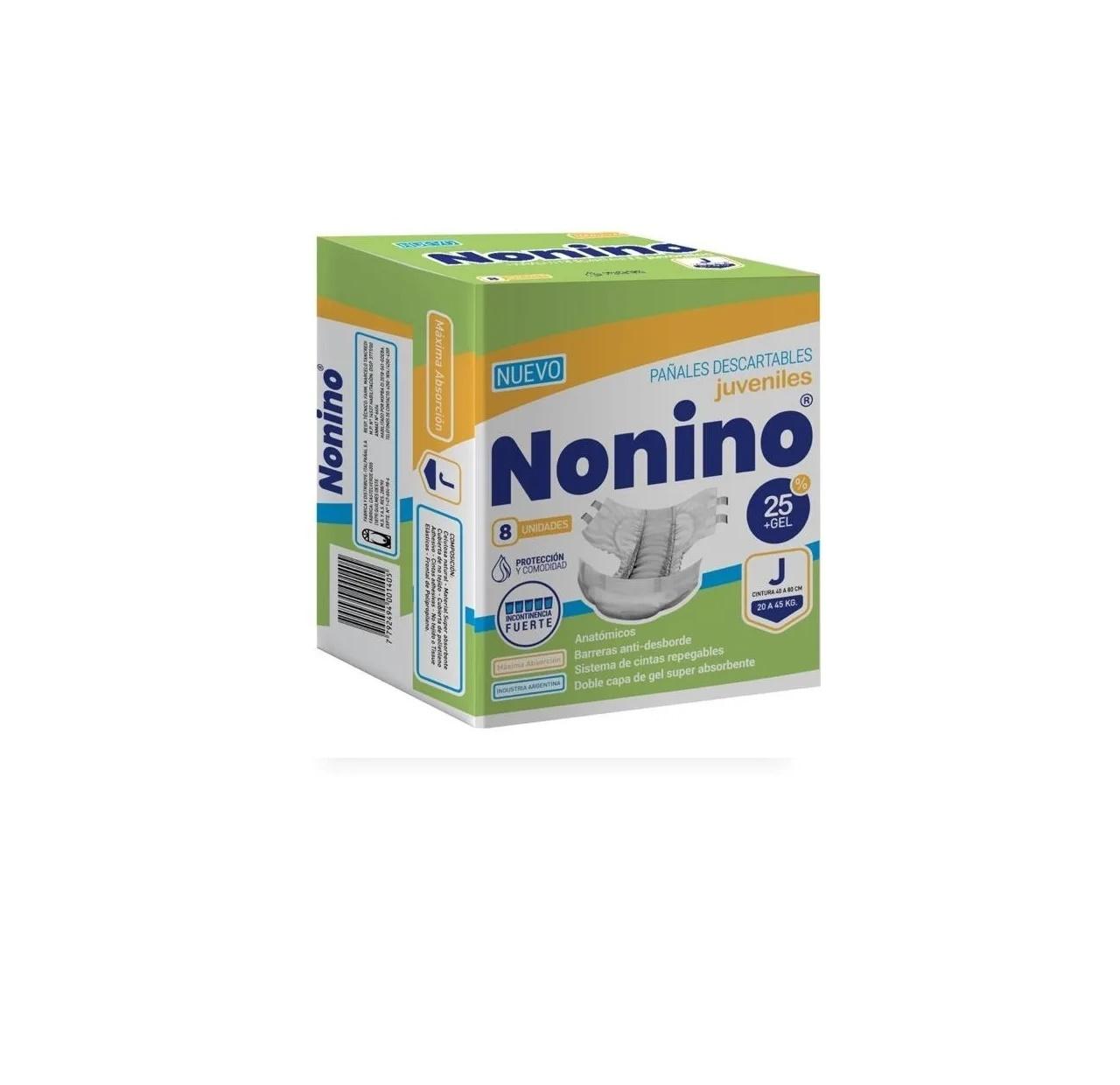 NONINO JUVENIL ELASTIZADO (x8)