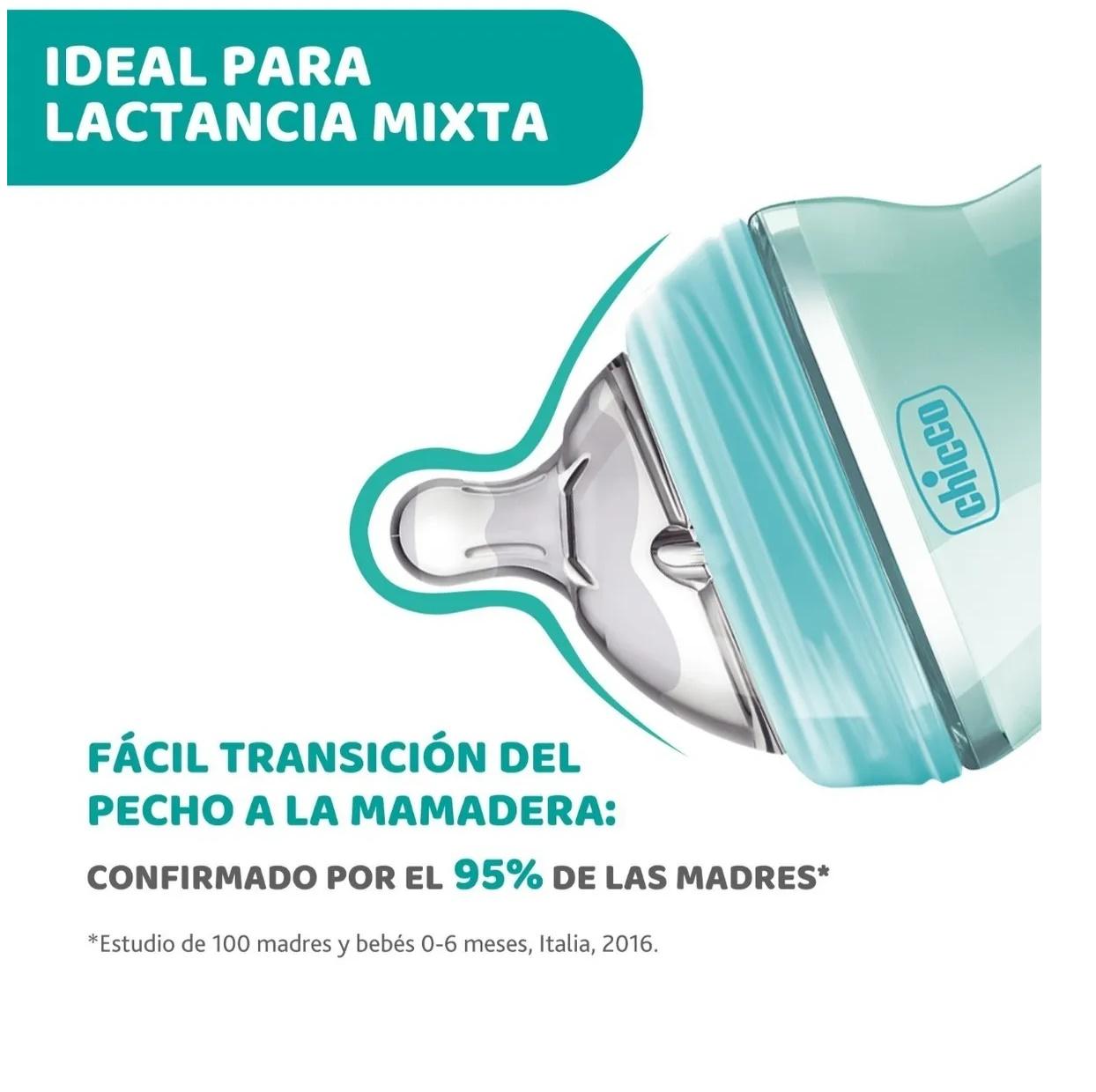 BIBERON CHICCO NATURAL FEELING COLOR 150 Ml