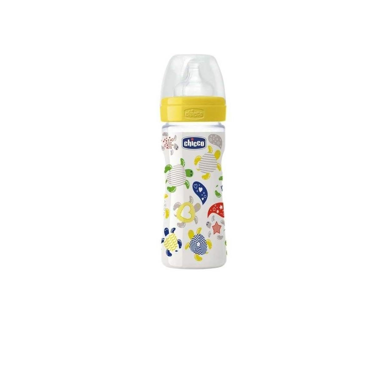 MAMADERA CHICCO WELLBEING SILICONA 250ML +2M