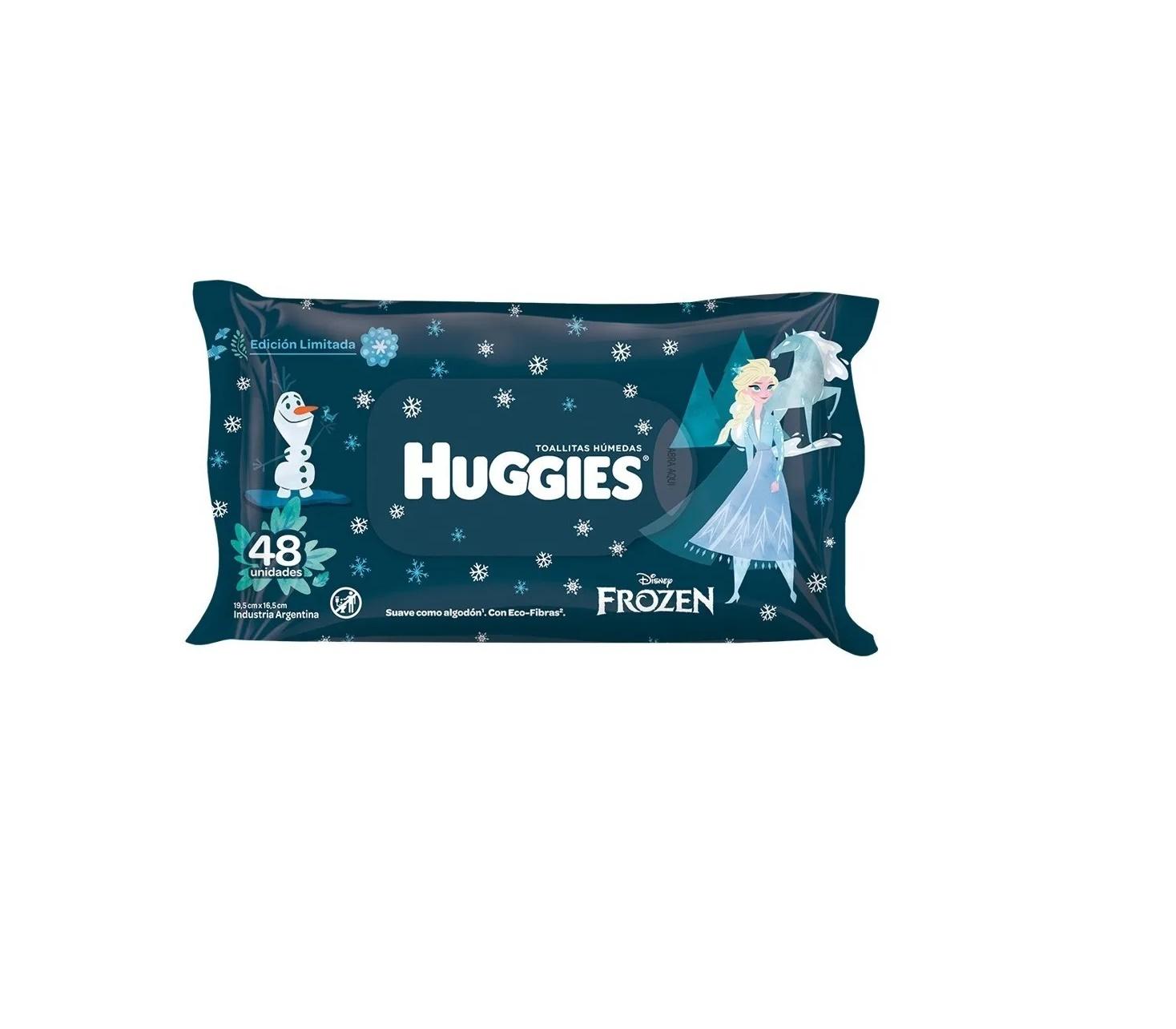 TOALLITAS HUMEDAS HUGGIES FROZEN 4 EN 1 X48U