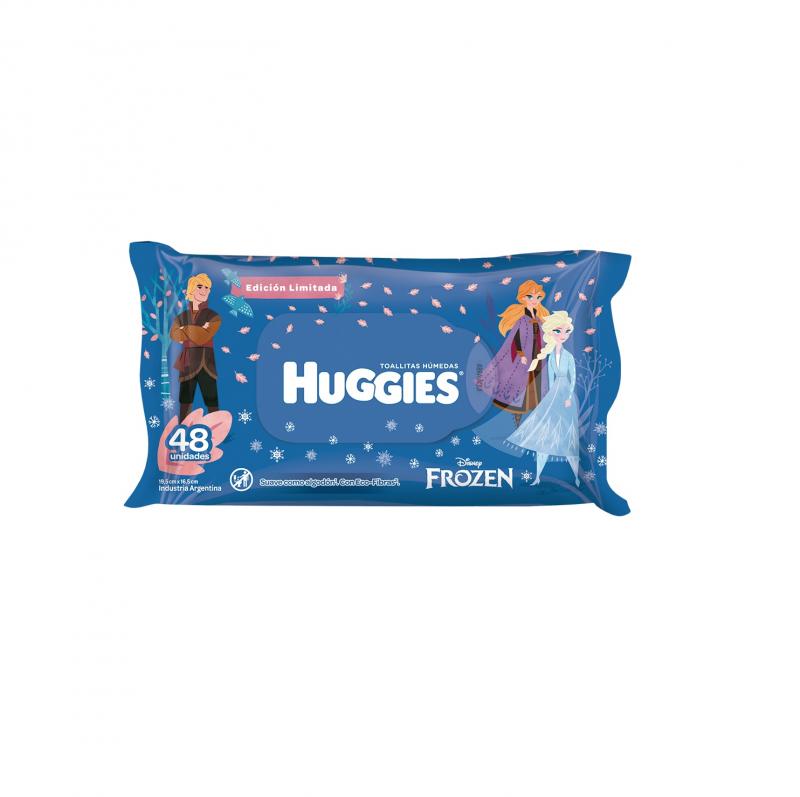 TOALLITAS HUMEDAS HUGGIES FROZEN 4 EN 1 X48U