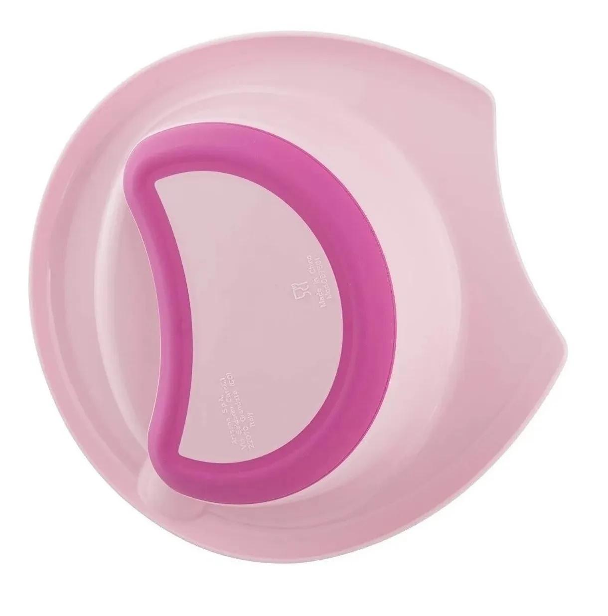 PLATO CHICCO EASY FEEDING ROSA 6M+