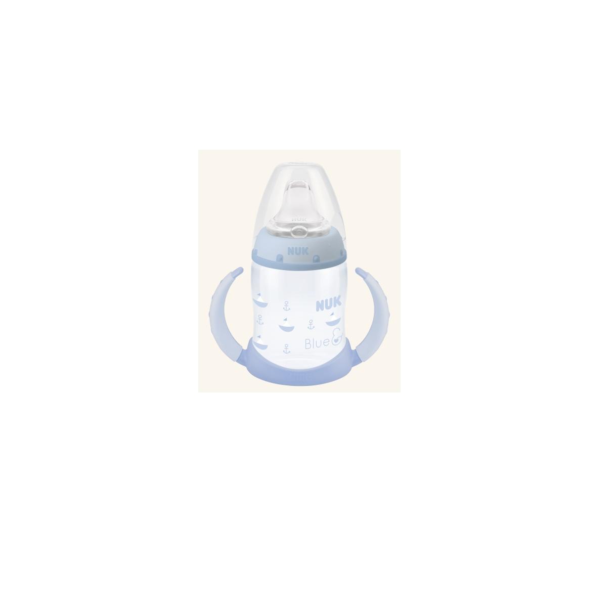 VASO APRENDIZAJE NUK 150ML CELESTE 6-18M