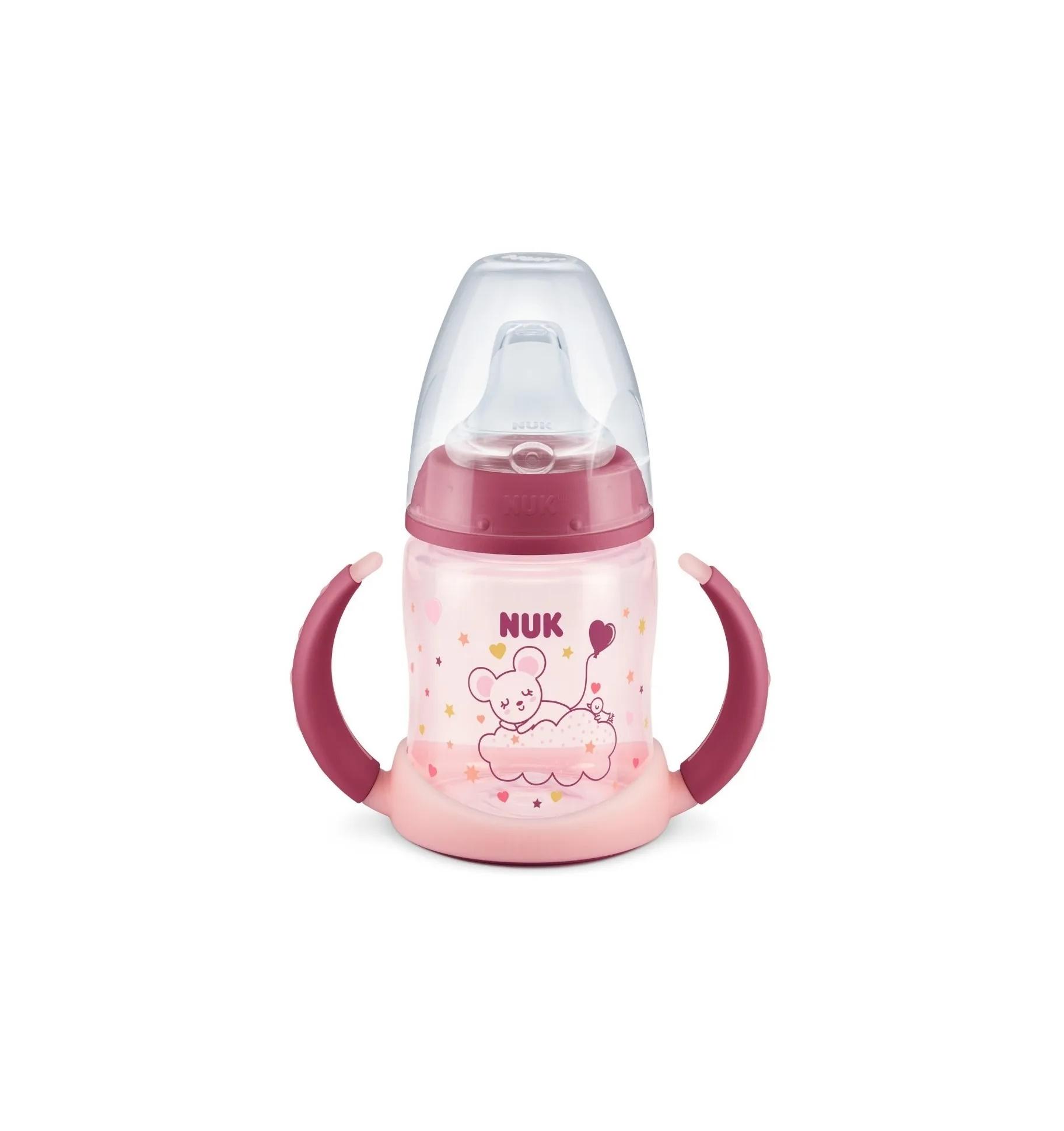 VASO APRENDIZAJE NUK 150ML LUMI ROSA 6-18M