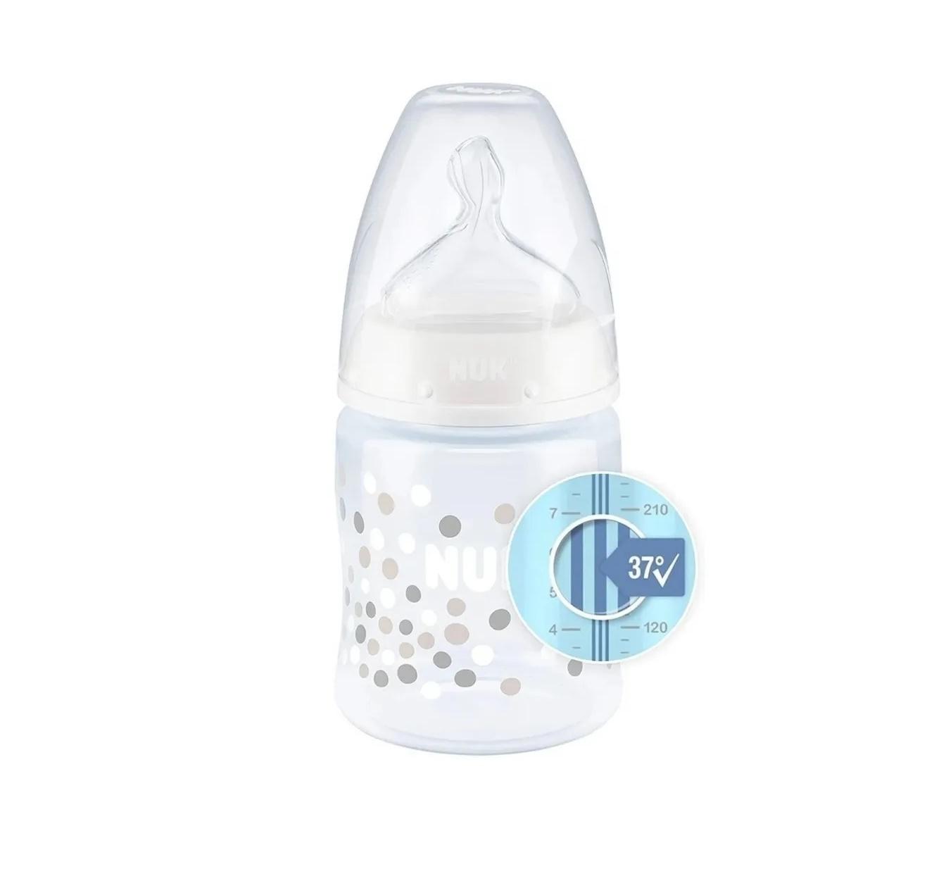 MAMADERA NUK X150 ML CONTROL TEMPERATURA 0-6M