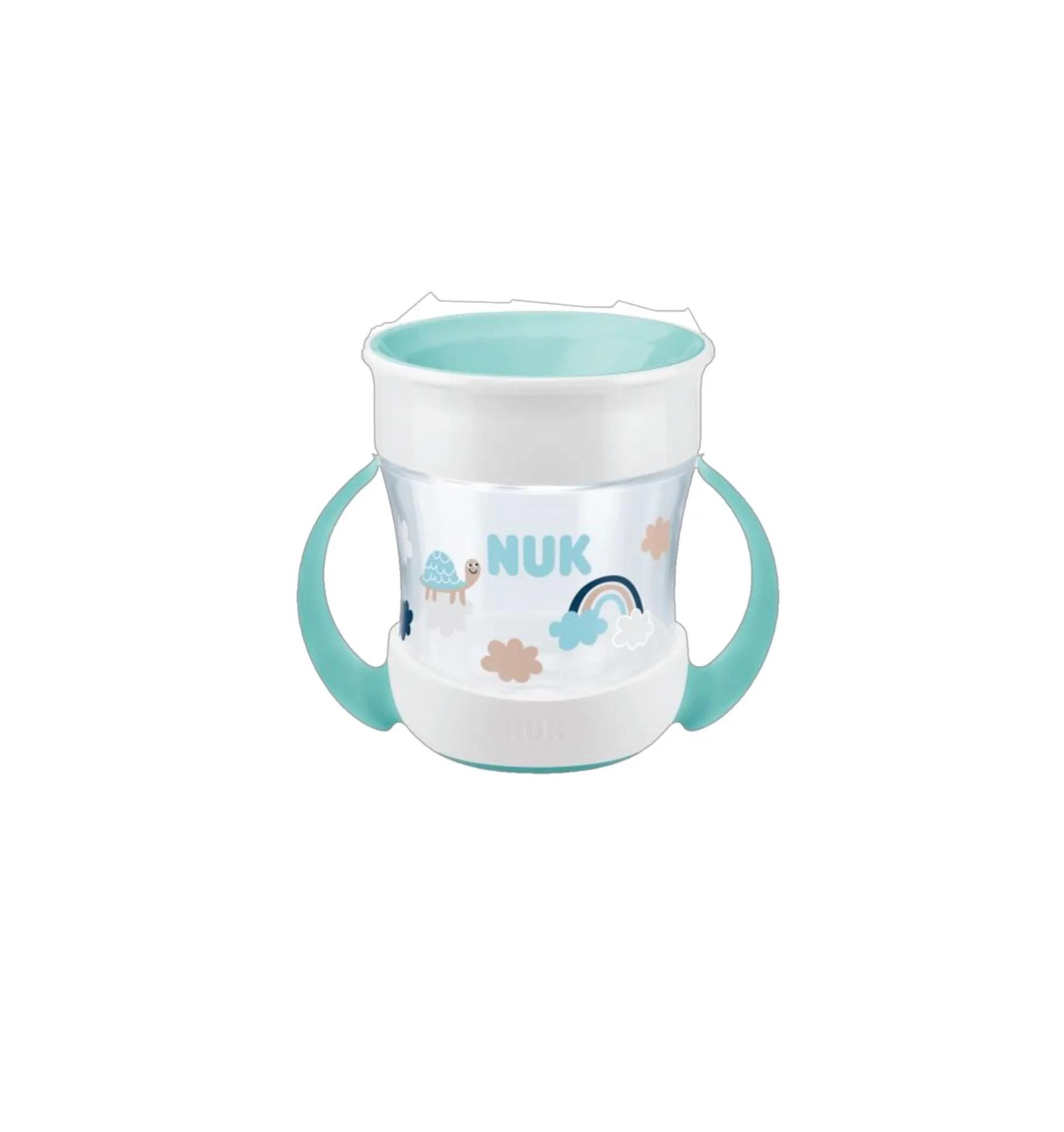 VASO NUK EVOLUTION MINI MAGIC CUP 6+M VERDE