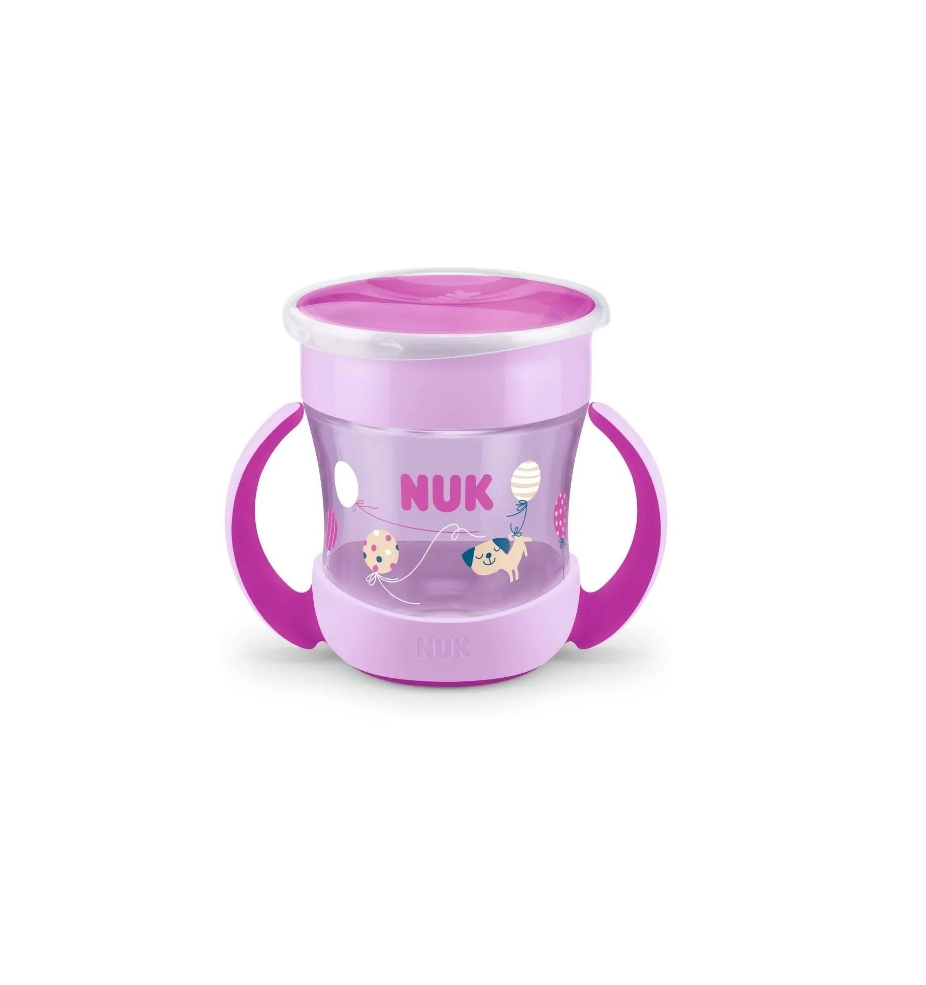 VASO NUK EVOLUTION MINI MAGIC CUP 6+M VIOLETA