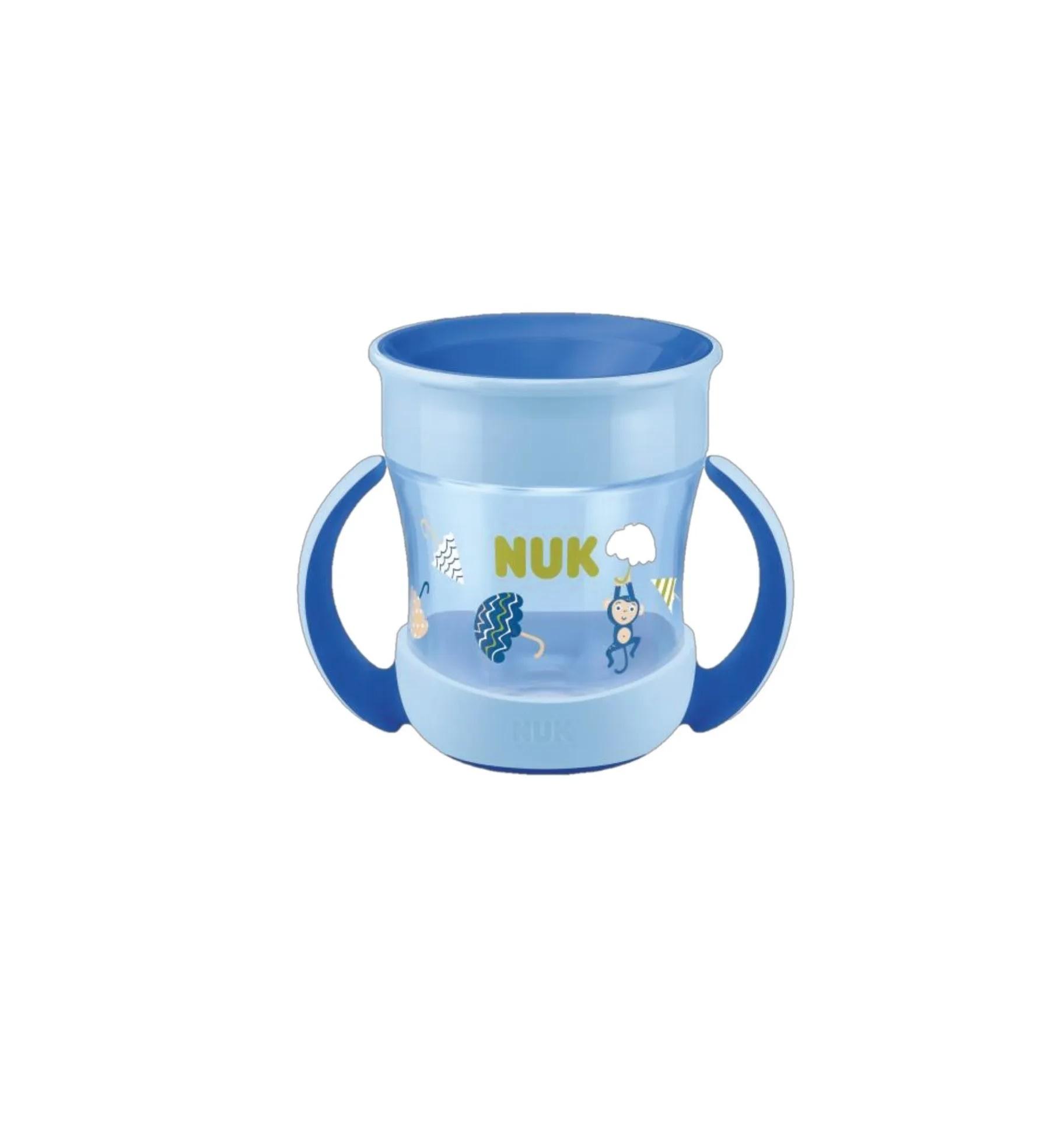 VASO NUK EVOLUTION MINI MAGIC CUP 6+M CELESTE