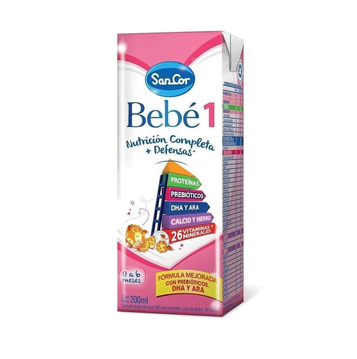 SANCOR BEBE 1 BRICK X 200ML