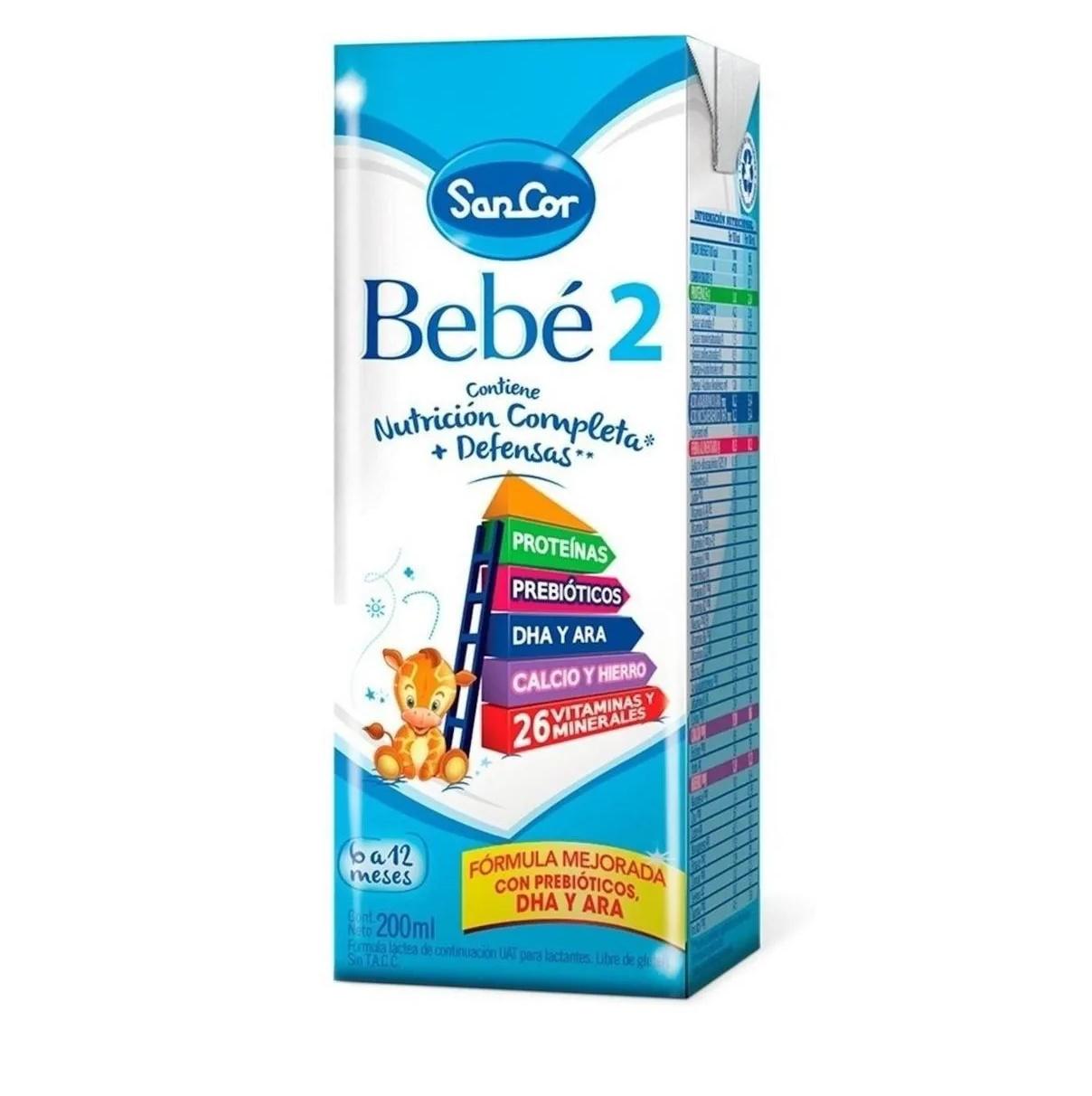 SANCOR BEBE 2 BRICK X 200ML
