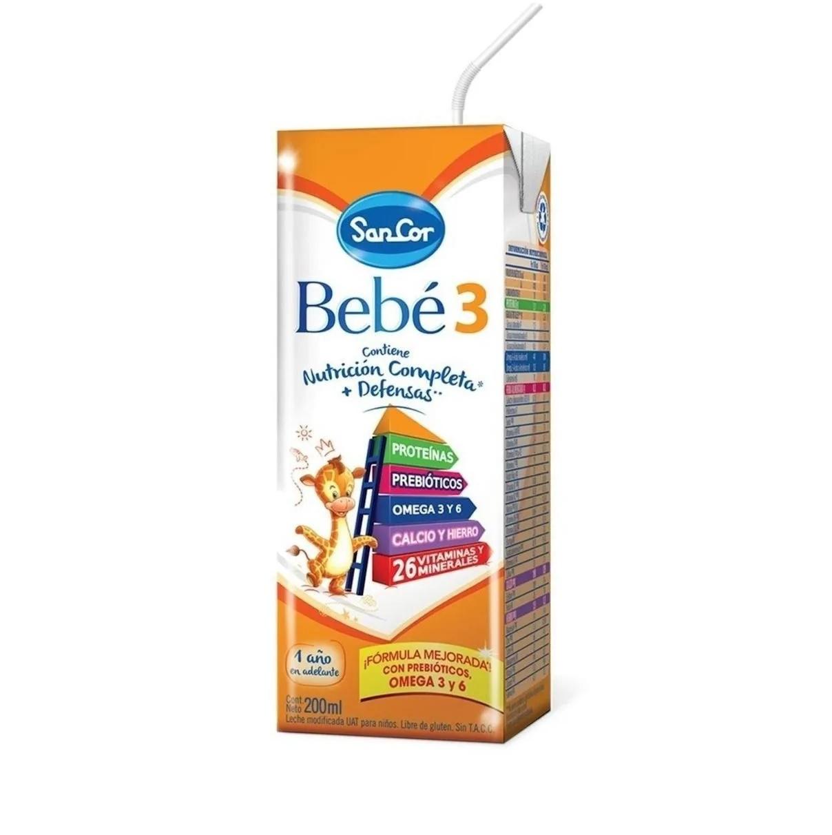 SANCOR BEBE 3 BRICK X 200ML