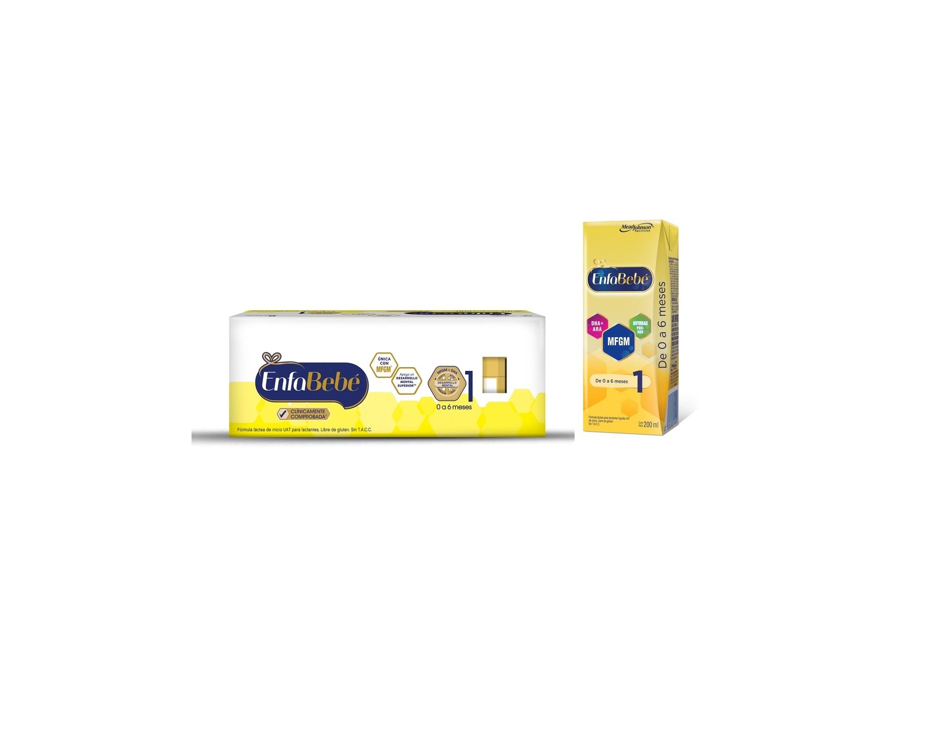 PACK X12 ENFA BEBE 1 BRICK X 200ML