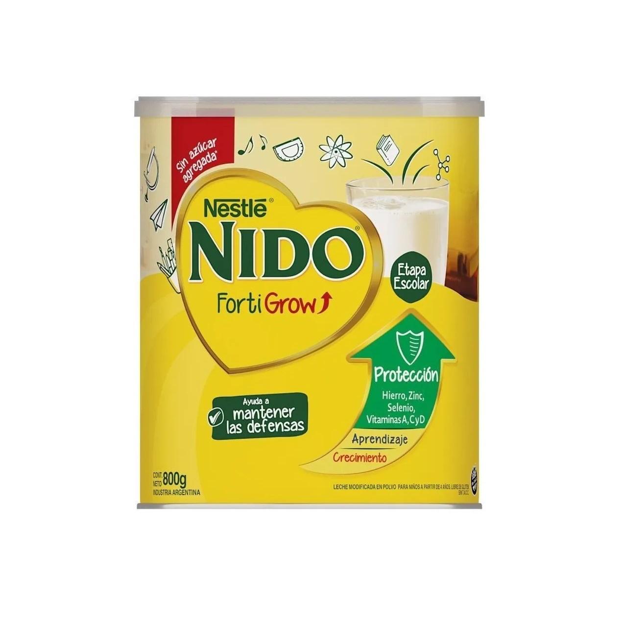 NIDO 3 FORTIGROW PROTECCION X 800G