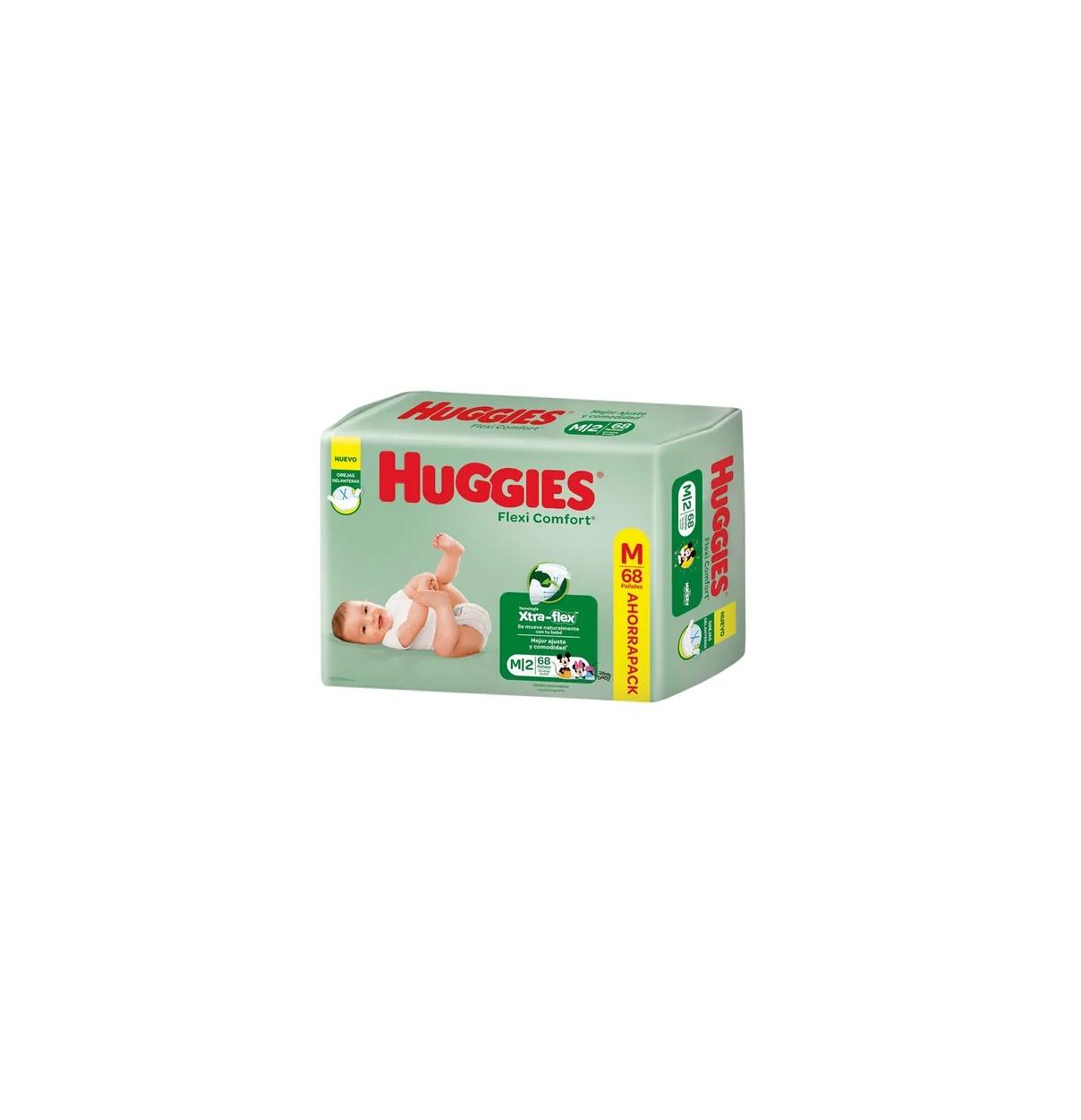 HUGGIES FLEXI COMFORT M X 68