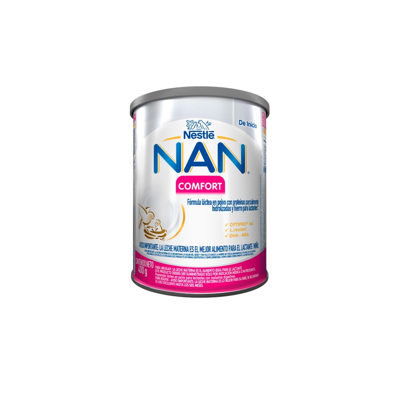 NESTLE NAN COMFORT EN TARRO (X 400)