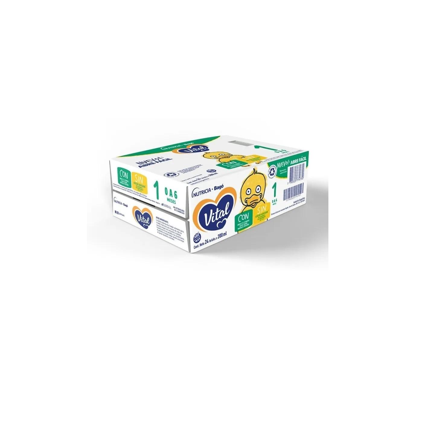 VITAL 1 EN BRICK DE 200ML X24U