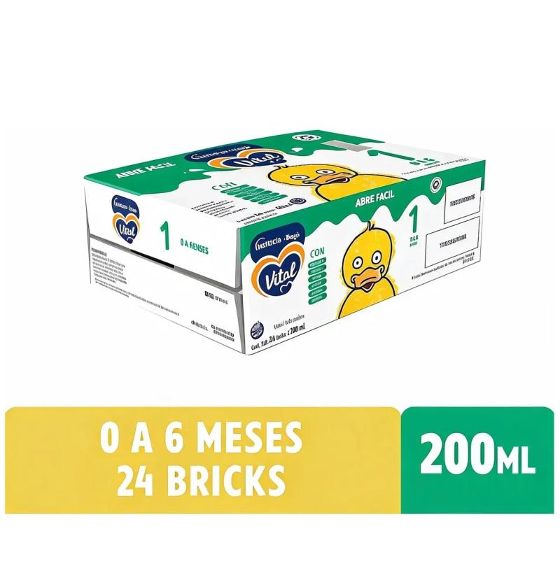 VITAL 1 EN BRICK DE 200ML X24U