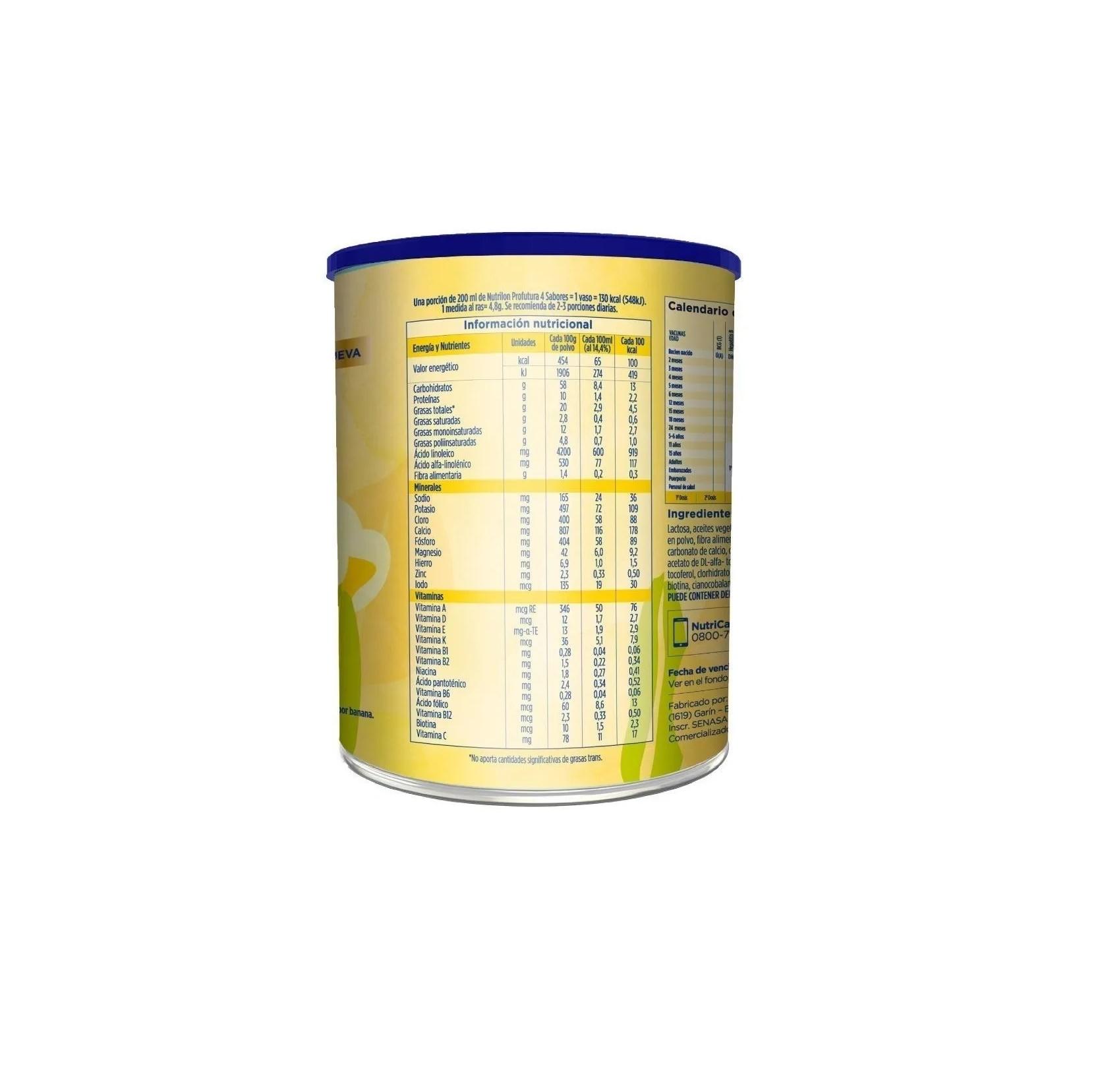 NUTRILON PROFUTURA 4 SABOR BANANA X350G