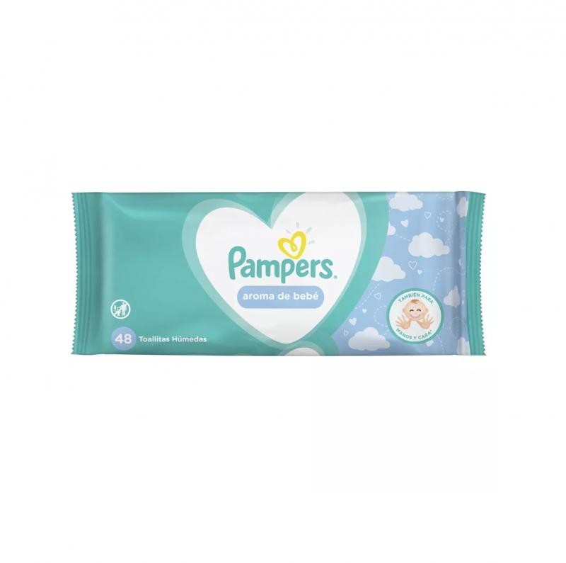TOALLITAS HUMEDAS PAMPERS AROMA DE BEBE X48U