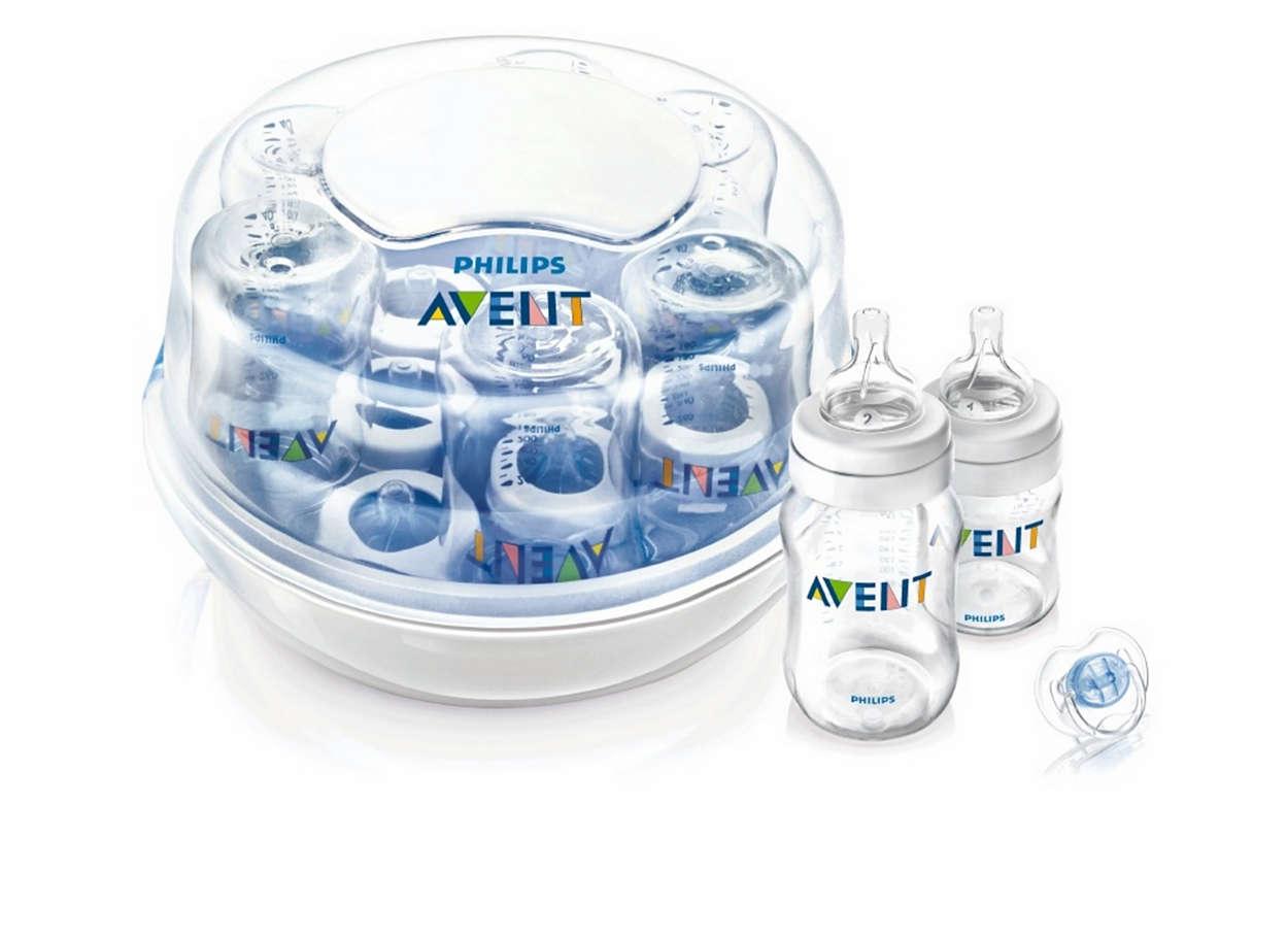 ESTERILIZADOR DE VAPOR PARA MICROONDAS AVENT SCF 281/02