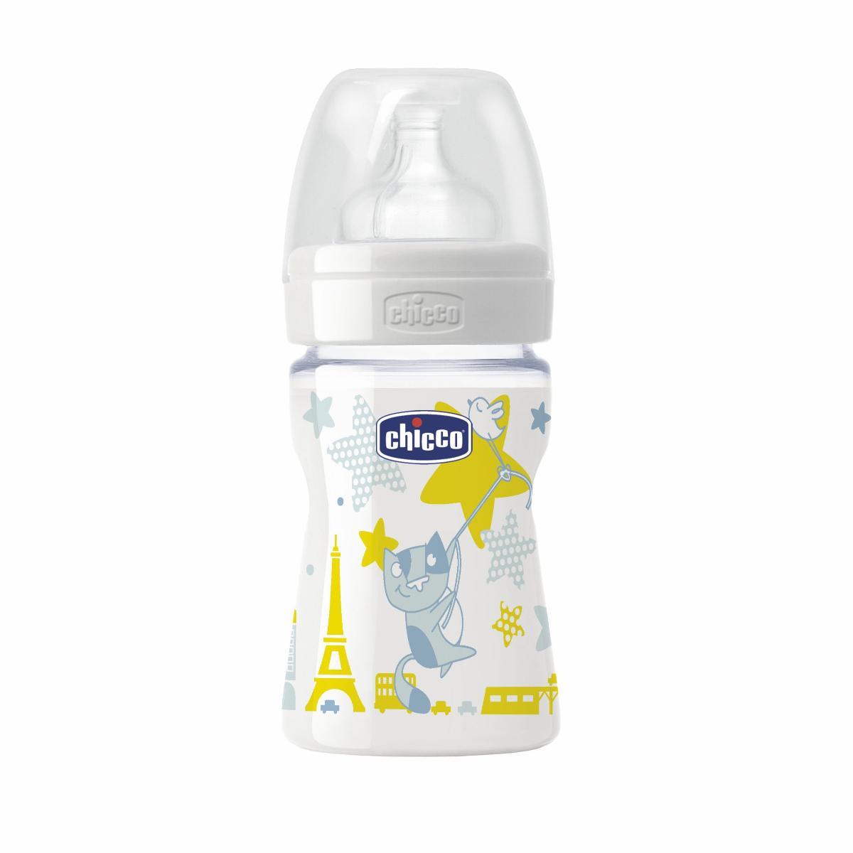 BIBERON WELLBEING BENNESERE PP 150 ml SILICONA CHICCO