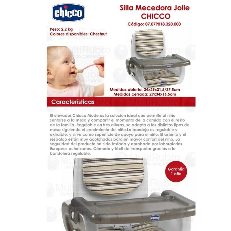 COJIN ELEVADOR CHICCO MODE.