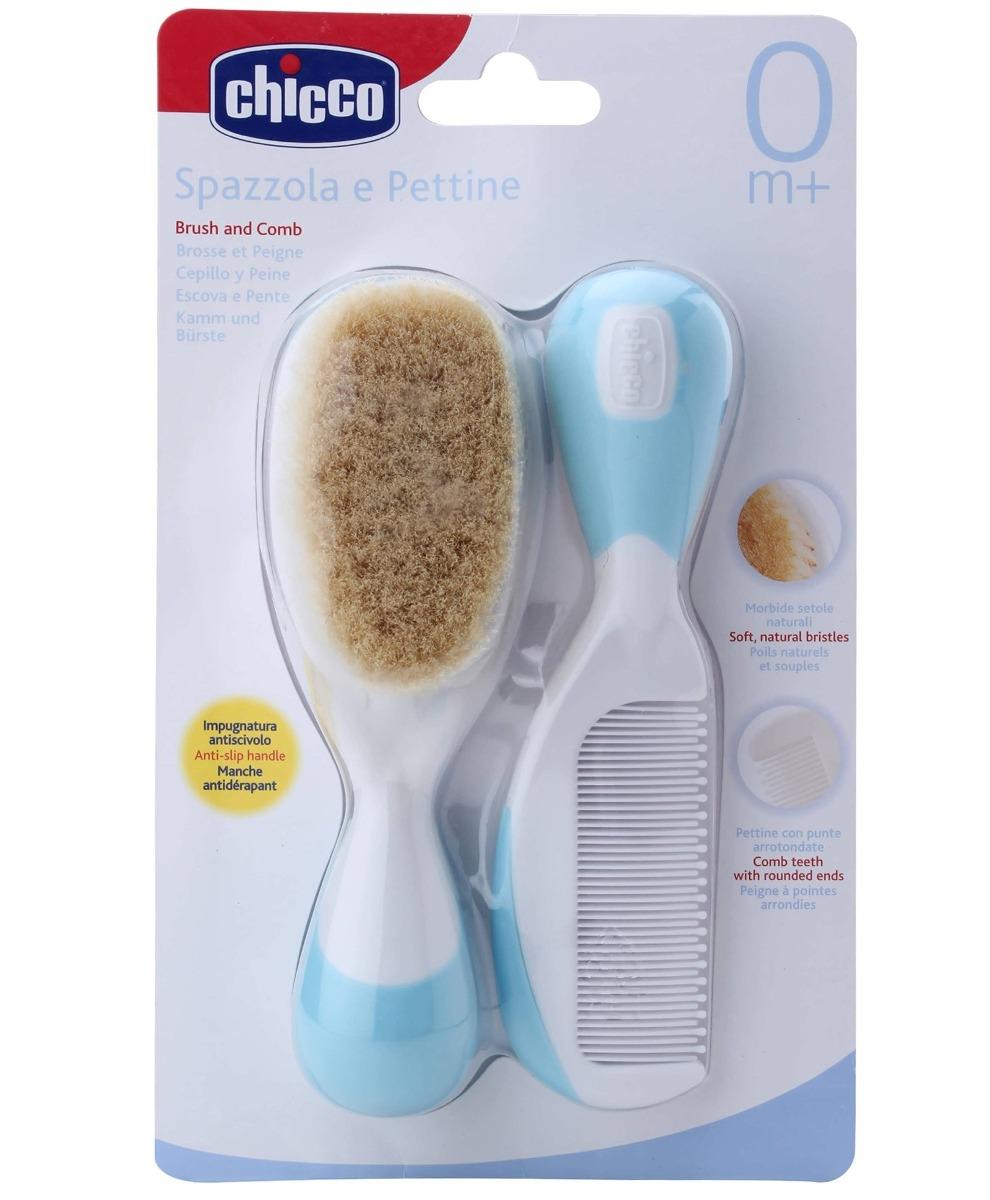 CEPILLO Y PEINE NATURAL CHICCO