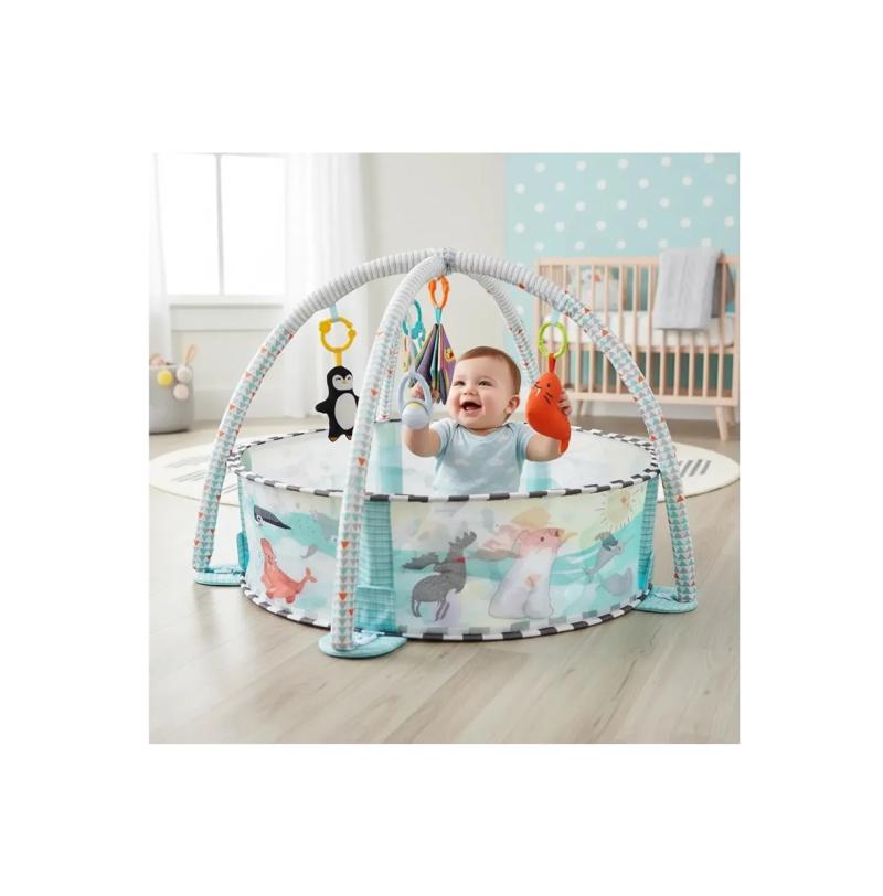 GIMNASIO BEBE PELOTERO DISCOVER FELCRAFT C/JUGUETES OCEANO