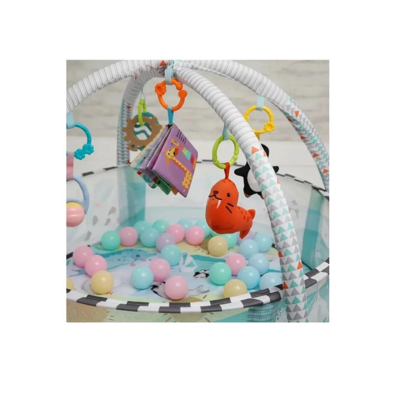 GIMNASIO BEBE PELOTERO DISCOVER FELCRAFT C/JUGUETES OCEANO