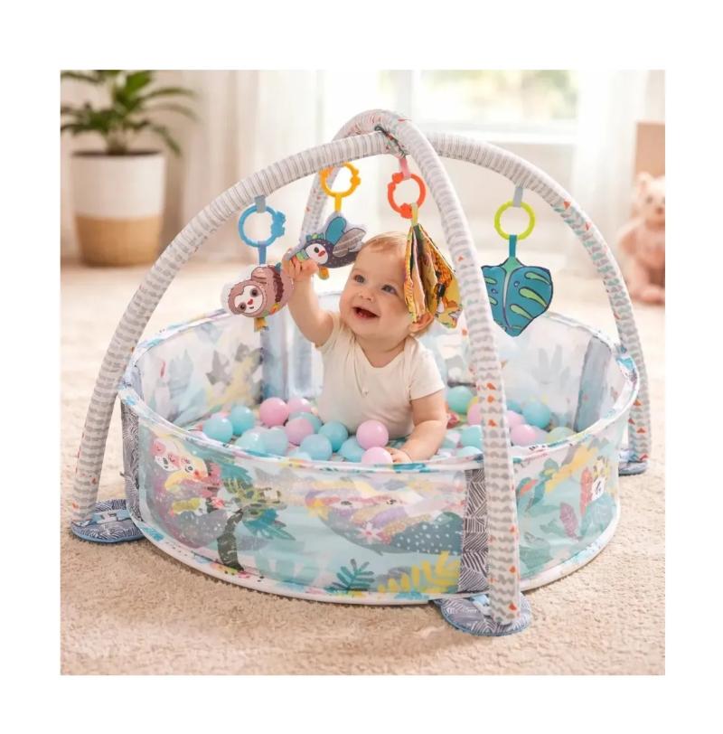 GIMNASIO BEBE PELOTERO DISCOVER FELCRAFT C/JUGUETES SELVA