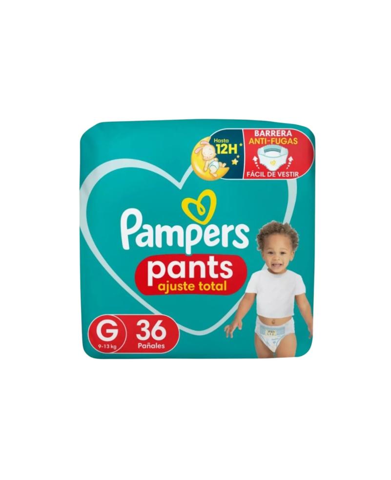 PAÑALES PAMPERS PANTS AJUSTE TOTAL