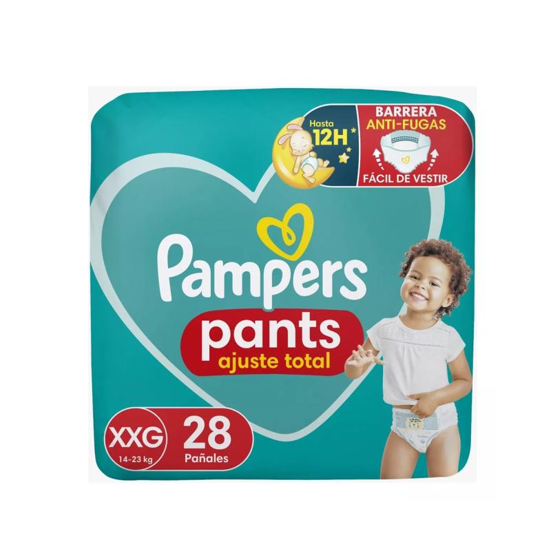 PAÑALES PAMPERS PANTS AJUSTE TOTAL