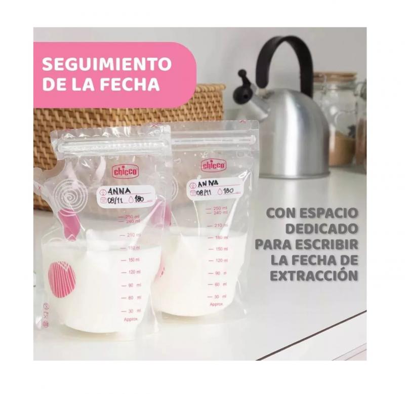BOLSAS DE ALMACENAMIENTO PARA LECHE MATERNA CHICCO