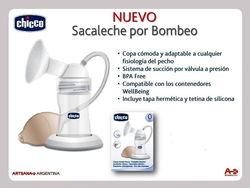 SACA LECHE POR BOMBEO CHICCO