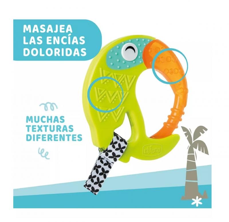 MORDILLO FRESH FUNNY MULTISENSORIAL CHICCO 6M+