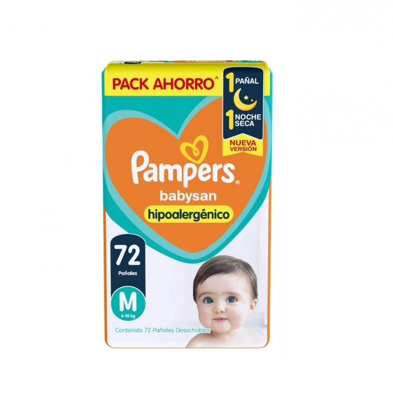 PAMPERS BABYSAN HIPOALARGENICO