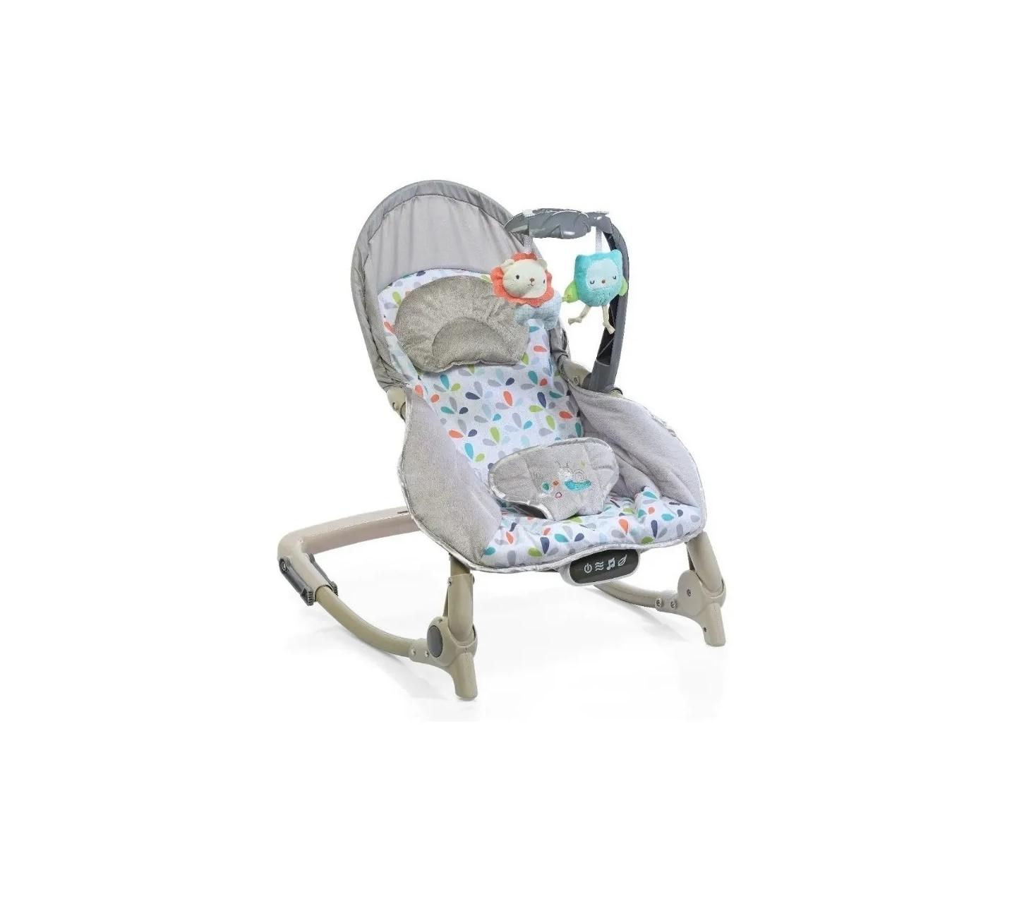 SILLA MECEDORA BEBE FELCRAFT FITCH BABY PLUSH VIBRACION Y MUSICA