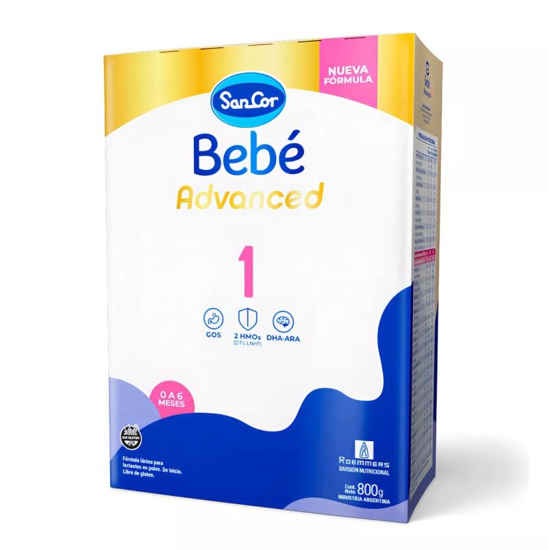 SANCOR BEBE ADVANCE 1 EN CAJA X800GR