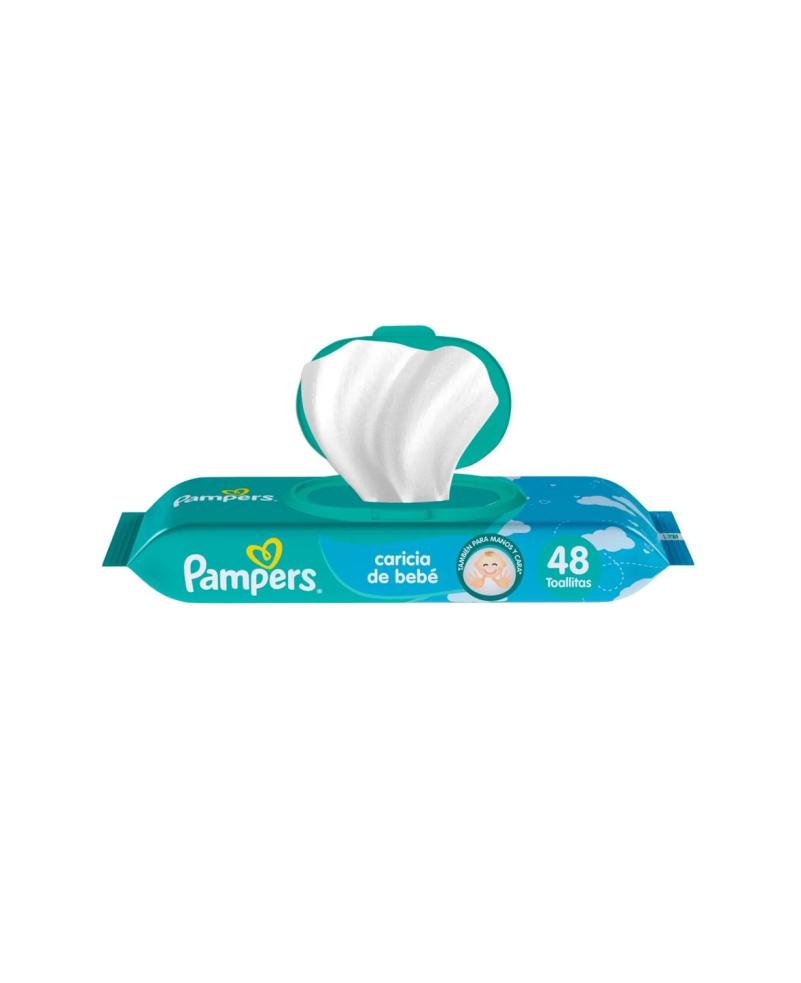 TOALLITAS HUMEDAS PAMPERS CARICIA DE BEBE X48U