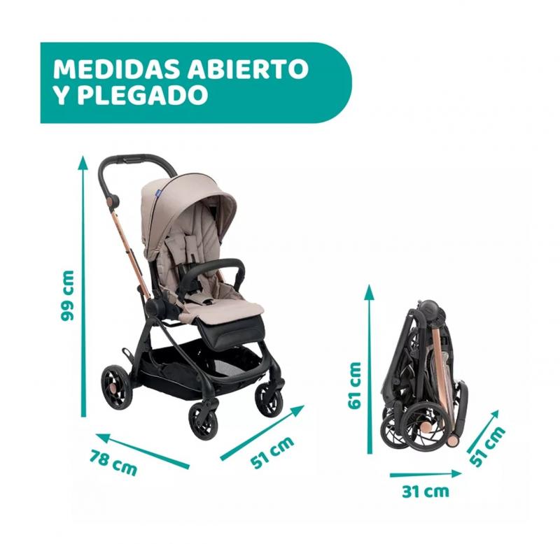 COCHECITO BEBE DE PASEO CHICCO ONE4EVER