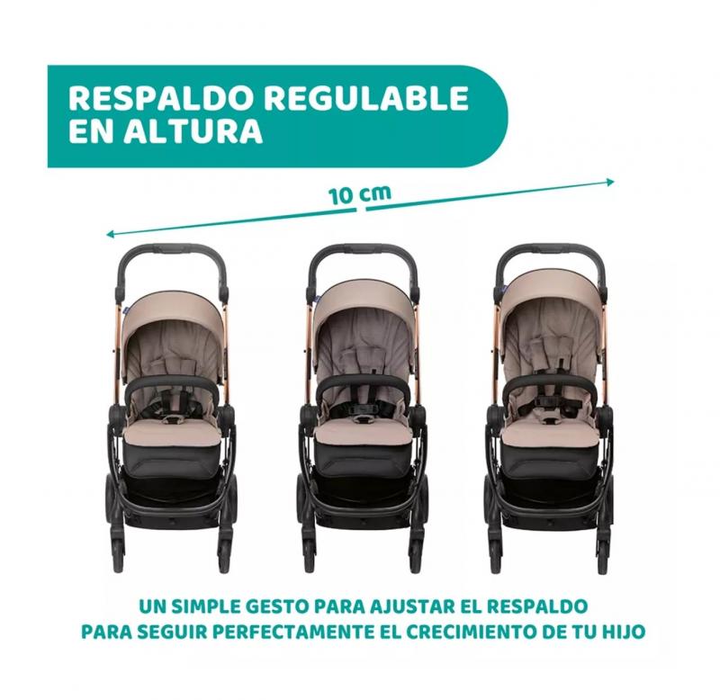 COCHECITO BEBE DE PASEO CHICCO ONE4EVER